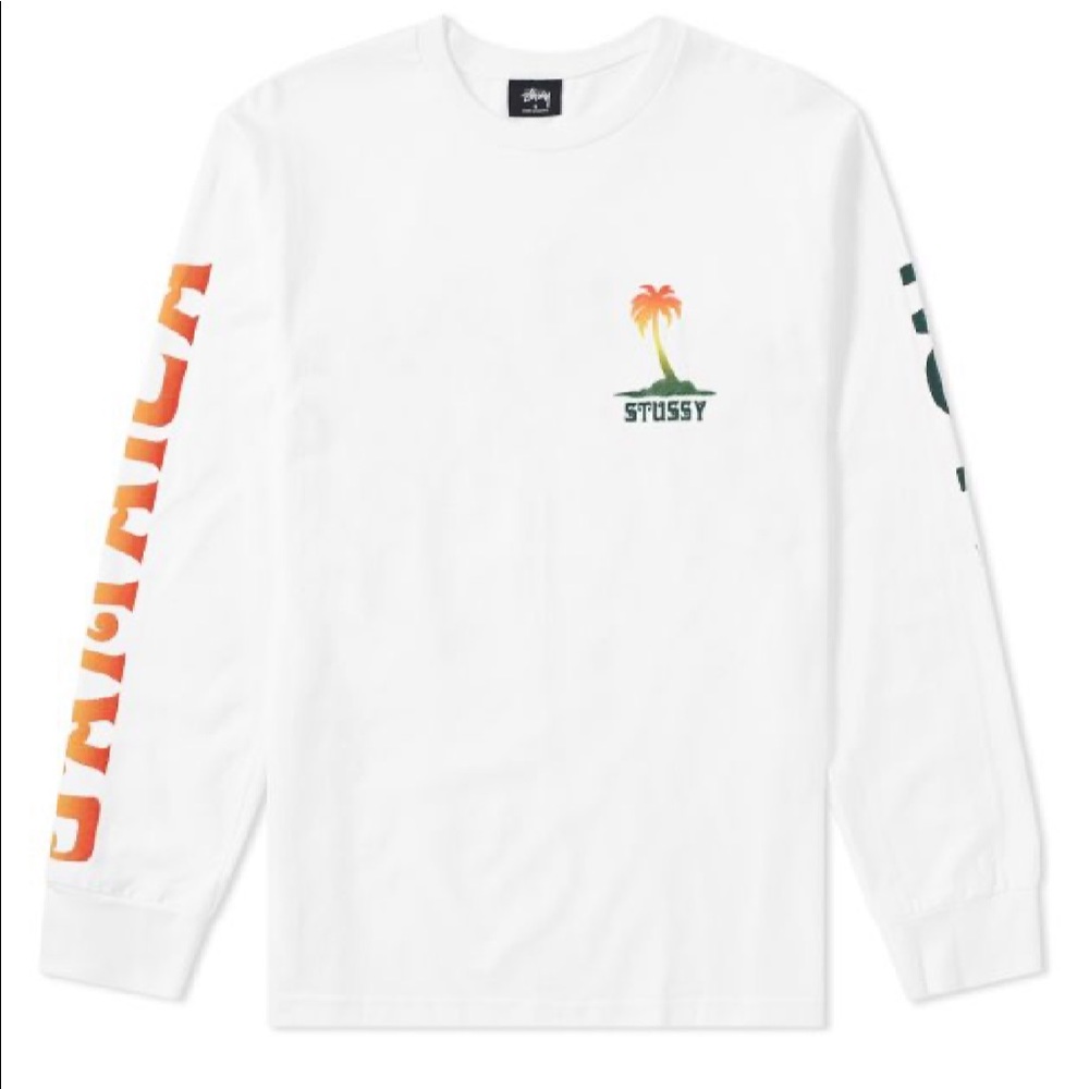 Like New Stussy “No Problem Jamaica” Tee